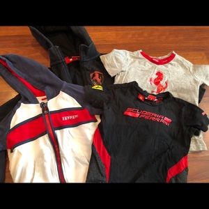 Lot of Boys 2T 3T Scuderia Ferrari Gear